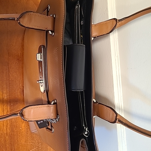 Coach Tan Leather Satchel - Picture 5 of 15